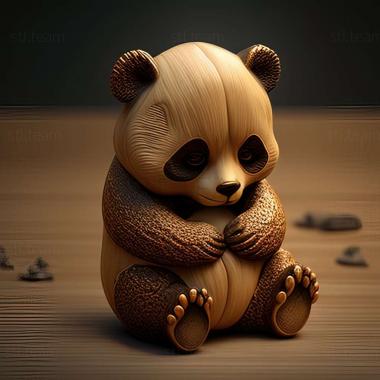 3D модель Маленькая панда (STL)